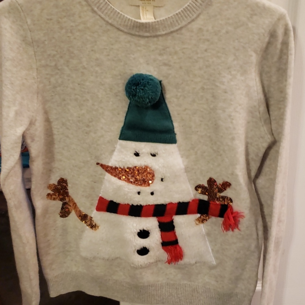Christmas snowman sweater